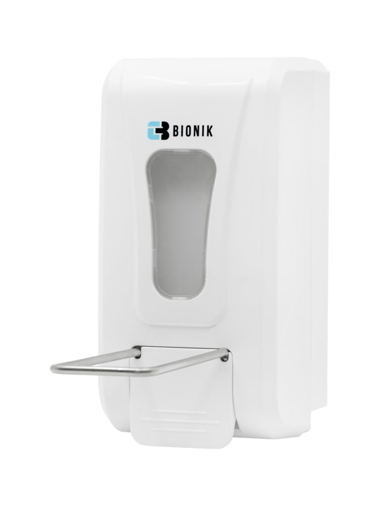 Дозатор для мыла локтевой "BIONIK BK1081" (1л)