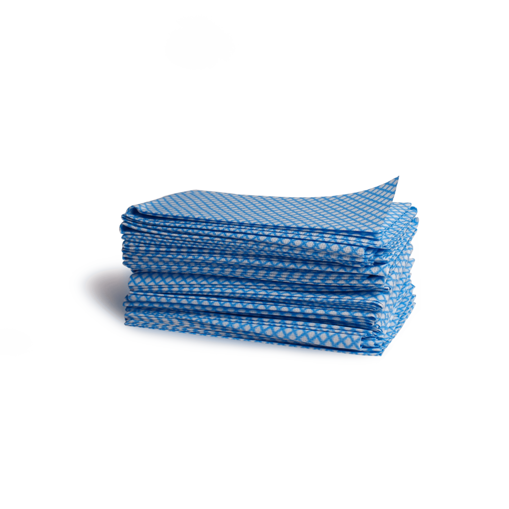 Салфетки HACCPER 365 100 г/м2, 395х345 мм, синие, 25 шт/упак