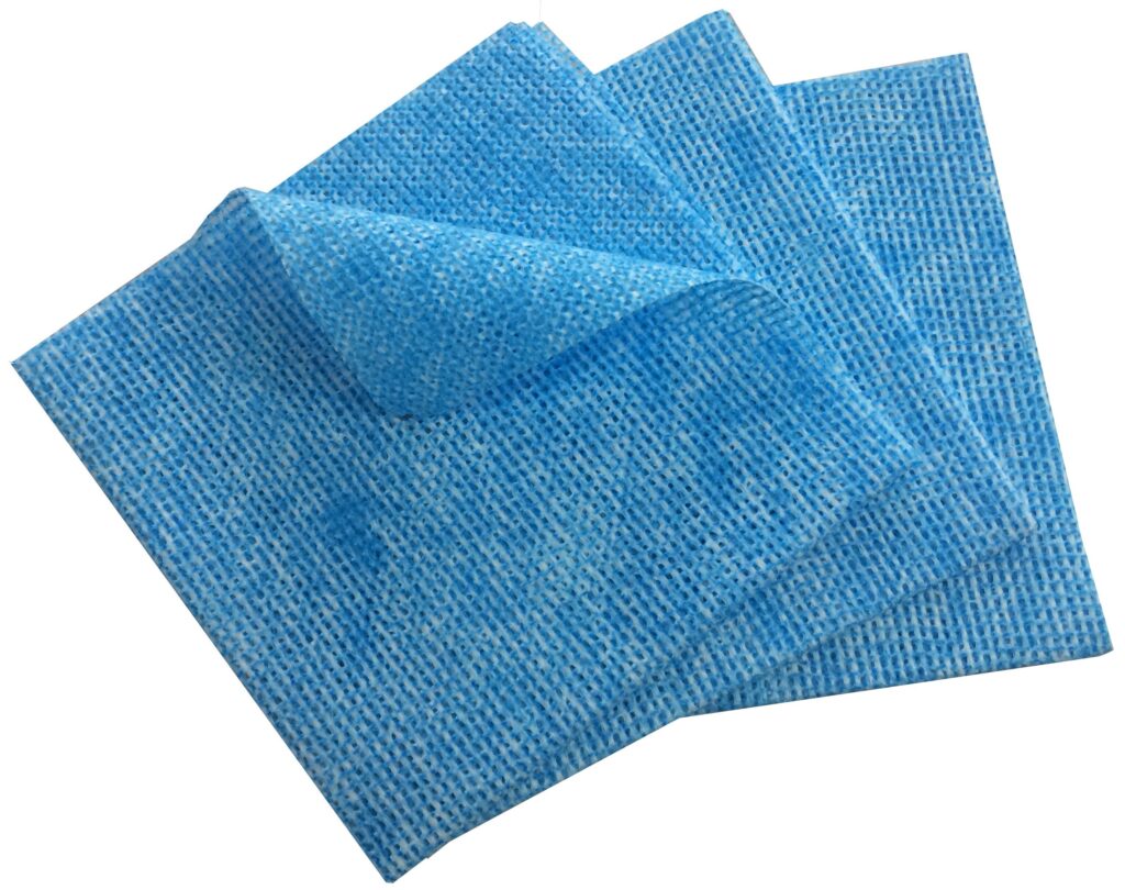 Салфетки HACCPER LS Blue для стола 80г/м2, 400х400 мм, синие, 10 шт/упак