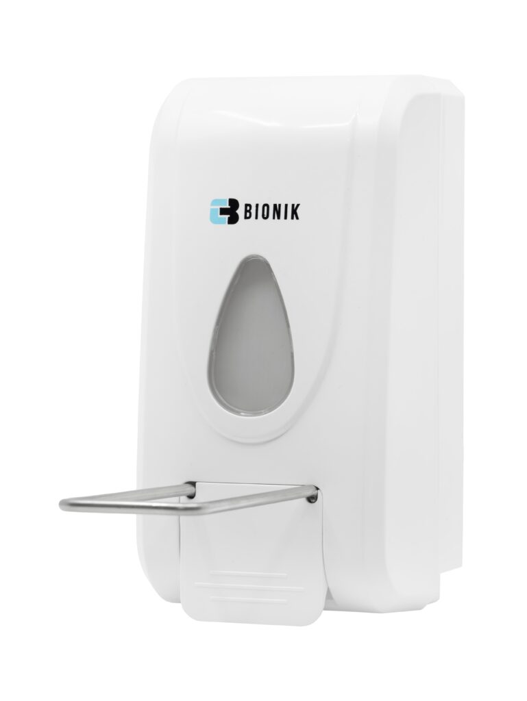 Дозатор для мыла локтевой BIONIK модель BK1021 (1л)